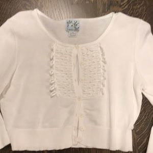 Tabitha brand (bought at Anthro) white sweater